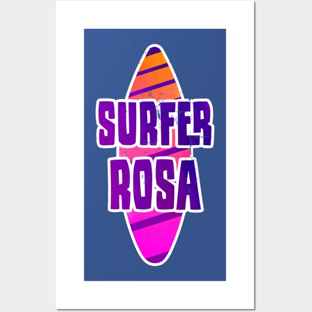 SURFER ROSA Wall Art by KIMIDIGI